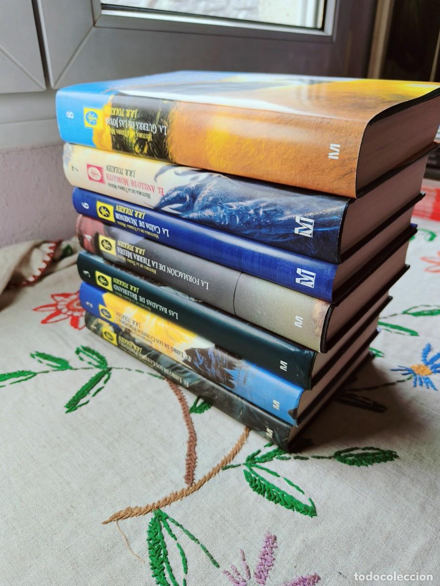 Libros de segunda mano: La Historia Tierra Media 1-4, 6-8. J. R. Tolkien. Editorial Minotauro