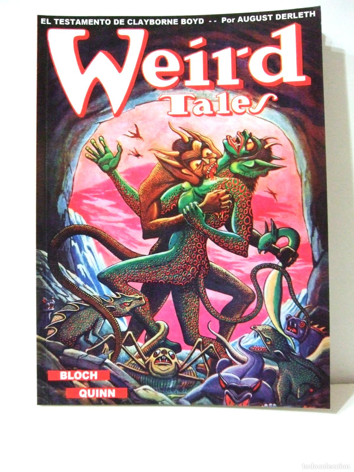 Libros de segunda mano: WEIRD TALES SELECCI&Oacute;N A&Ntilde;O 1949 BARSOOM - ROBERT A. HEINLEIN ROBERT BLOCH AUGUST DERLETH FRITZ LEIBER