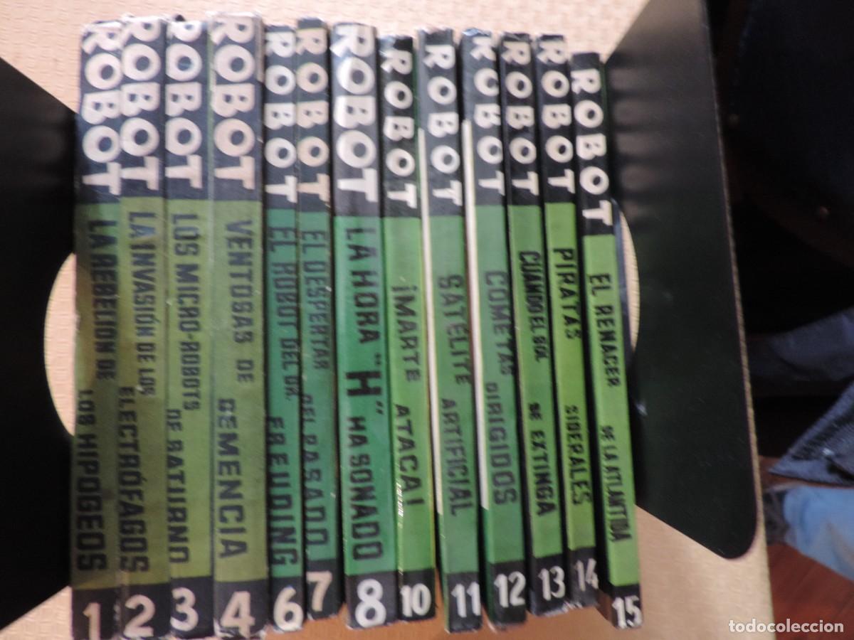 Libros de segunda mano: Robot, Lote 13 novelas (Alan Comet) Editorial Mando
