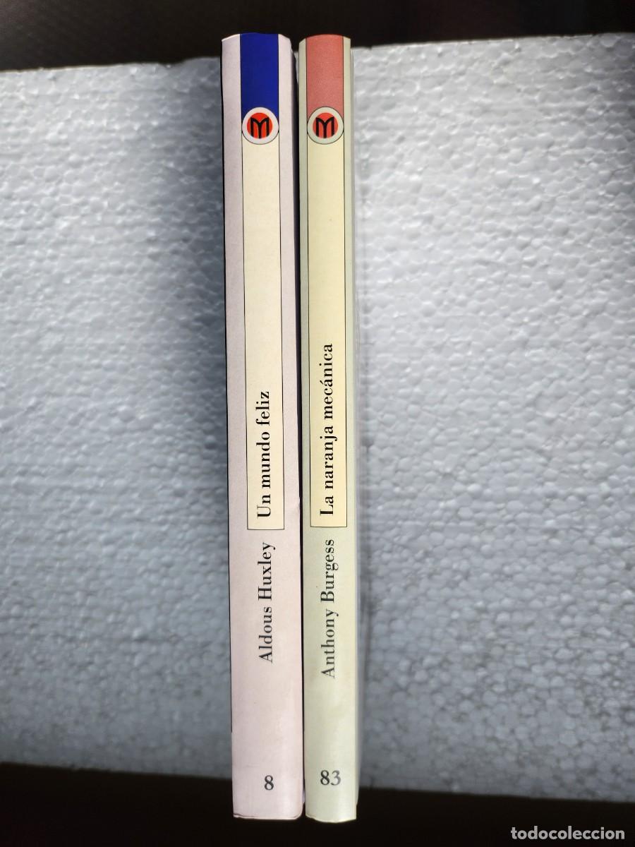 Libros de segunda mano: Anthony Burgess: La naranja mec&aacute;nica y Aldous Huxley: Un mundo feliz