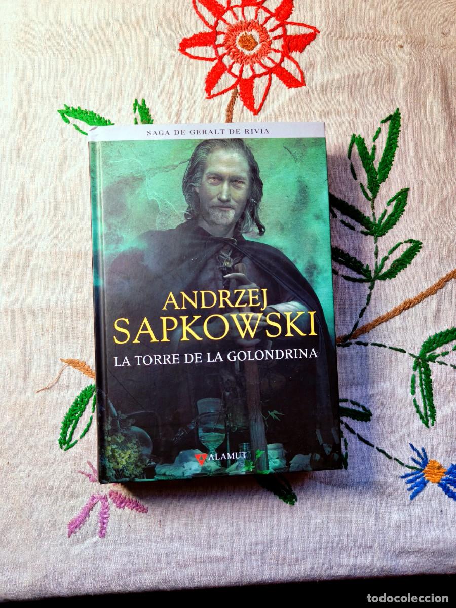 Libros de segunda mano: Saga Geralt de Rivia, 6. La Torre de Golondrina. Andrzej Sapkowski. Editorial Alamut. The Witcher.
