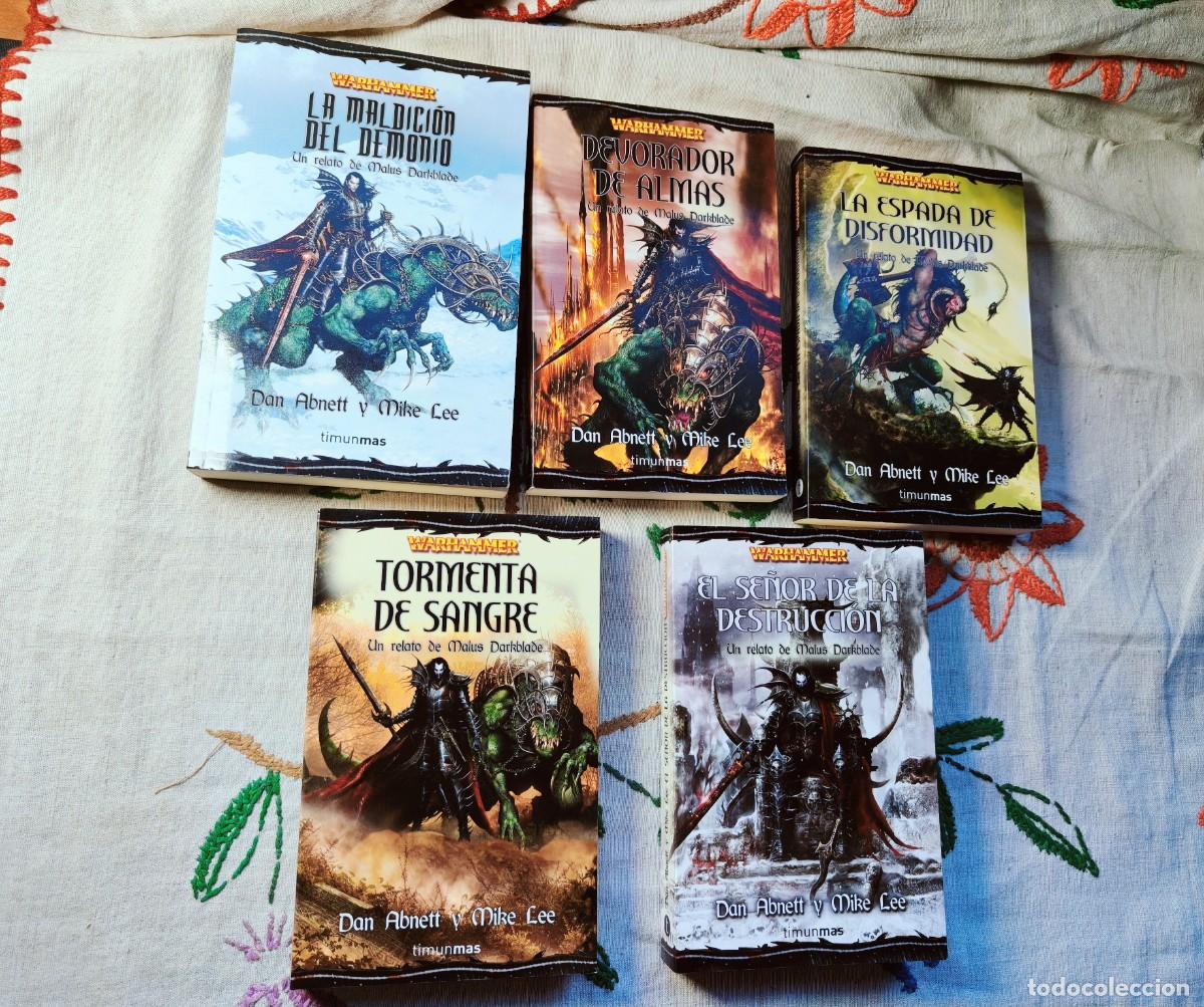 Libros de segunda mano: Malus Darkblade. Colecci&oacute;n Completa. Dan Abnett y Mike Lee. Timun Mas.