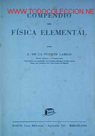 Libros de segunda mano de ciencias: COMPENDIO DE FISICA ELEMENTAL -a&ntilde;o 1941- - Foto 2