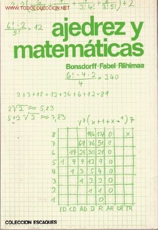 Libros de segunda mano de ciencias: AJEDREZ Y MATEM&Aacute;TICAS - Foto 1