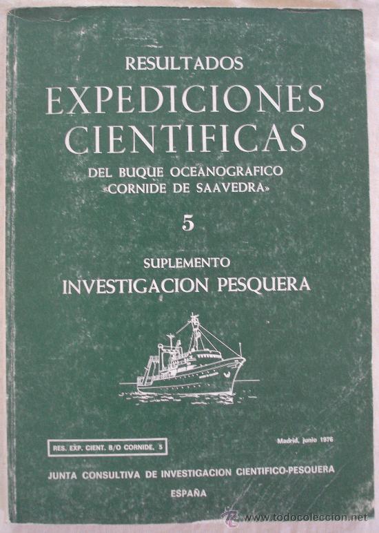 Libros de segunda mano: RESULTADOS EXPEDICIONES CIENTIFICAS - DEL BUQUE OCEANOGRAFICO - MADRID. - Foto 1