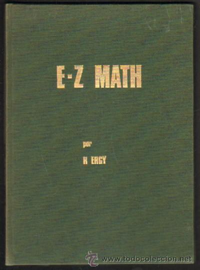Libros de segunda mano de ciencias: E-Z MATH (A-MAT-286) - Foto 1