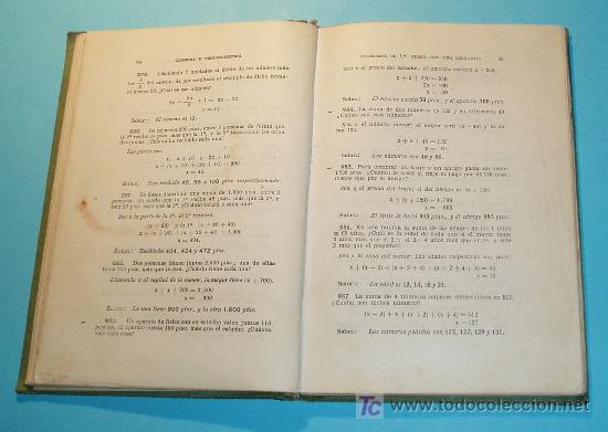 Libros de segunda mano de ciencias: &Aacute;LGEBRA Y TRIGONOMETR&Iacute;A - SOLUCIONARIO. EDIT. BRU&Ntilde;O ( L03 ) - Foto 3