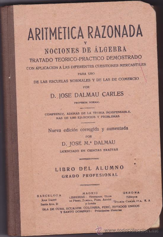 Libros de segunda mano de ciencias: aritmetica razonada - Foto 1