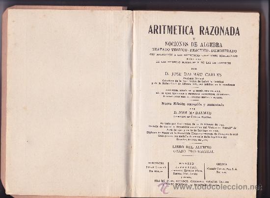 Libros de segunda mano de ciencias: aritmetica razonada - Foto 3