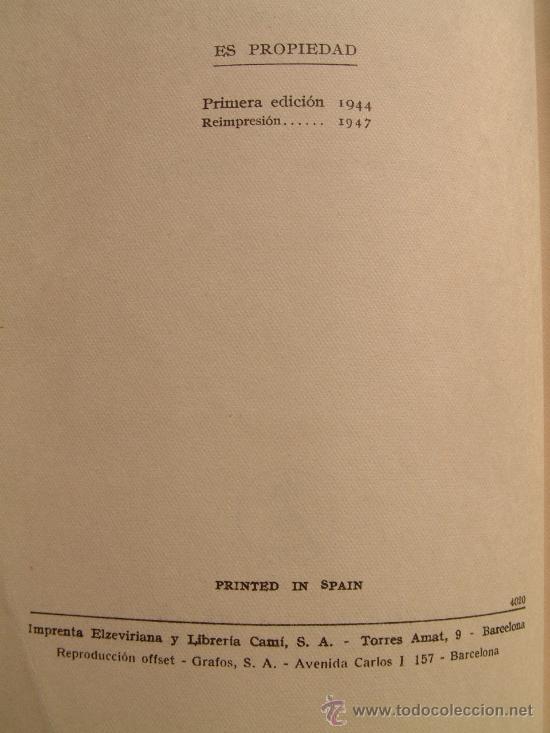 Libros de segunda mano de ciencias: DE LA TABLA DE MULTIPLICAR A LA INTEGRAL - EGMONT COLERUS - 1&deg; EDICI&Oacute;N 1947 - Foto 4