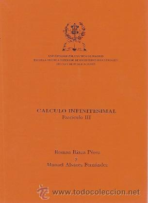 Libros de segunda mano de ciencias: C&Aacute;LCULO INFINITESIMAL (VOL III) (Madrid, 1991) - Foto 1