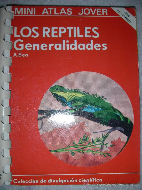Libros de segunda mano: MINI ATLAS JOVER - LOS REPTILES GENERALIDADES - Foto 1
