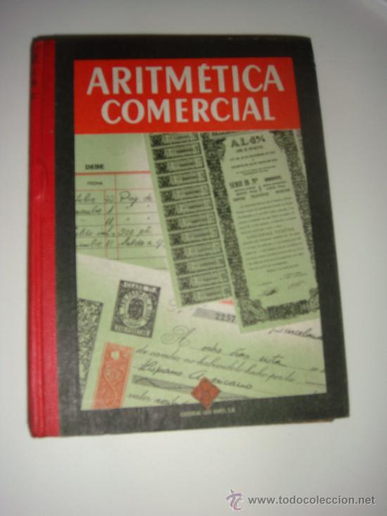 Libri di seconda mano: aritmetica comercial a&ntilde;o 1962, tercer curso