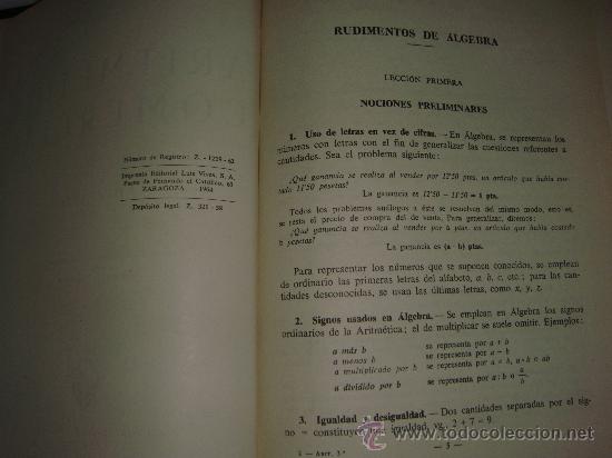 Libros de segunda mano de ciencias: aritmetica comercial a&ntilde;o 1962, tercer curso - Foto 2