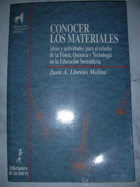 Libros de segunda mano de ciencias: CONOCER LOS MATERIALES DE JUAN LLORENS - Foto 1