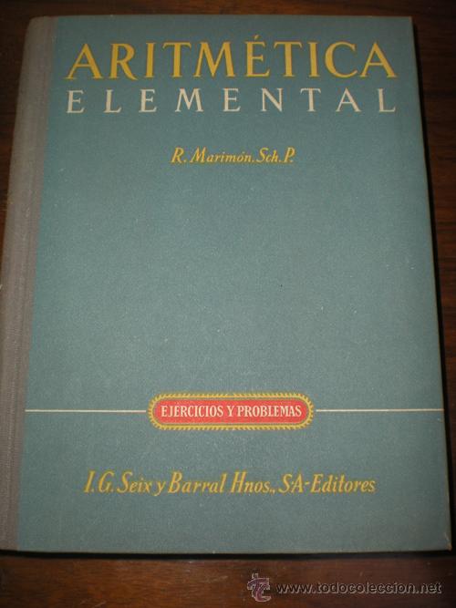 Libros de segunda mano de ciencias: ARITMETICA ELEMENTAL - Foto 1