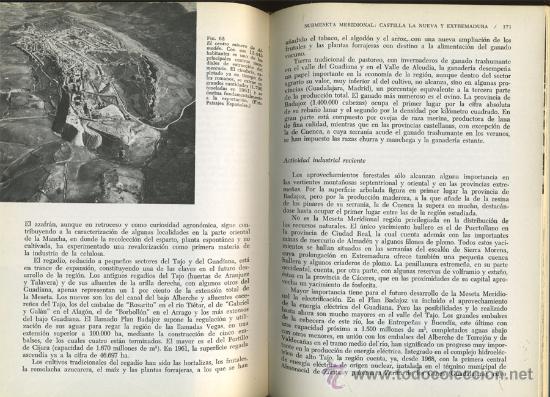 Libros de segunda mano: GEOGRAFIA REGIONAL DE ESPA&Ntilde;A M. DE TERAN Y OTROS - Foto 3