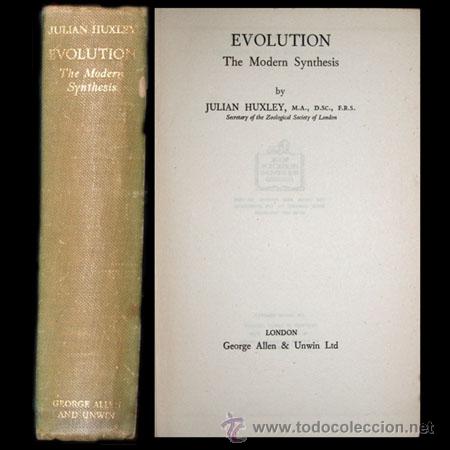 Huxley 1942 Evolution. The Modern Synthesis - Comprar Libros De ...