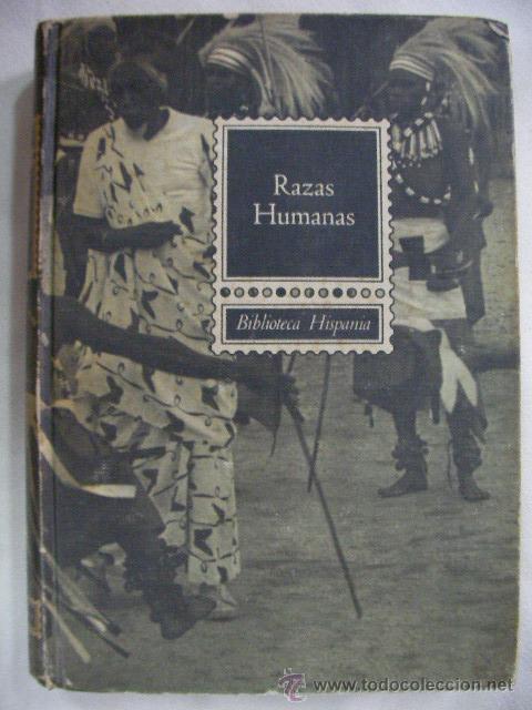 Libros de segunda mano: RAZAS HUMANAS DE BIBLIOTECA HISPANIA (EM3) - Foto 1