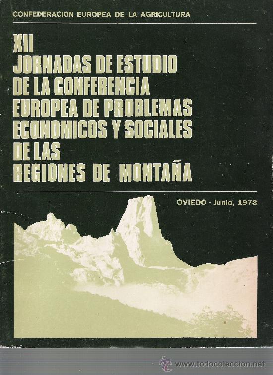 Second hand books: XII JORNADAS DE ESTUDIO DE LA CONFERENCIA EUROPEA DE PROBLEMAS ECONOMICOS Y SOCIALES DE LAS REGIONES