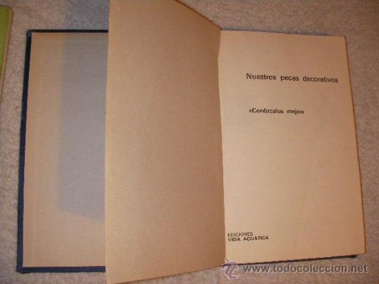 Libros de segunda mano: NUESTROS PECES DECORATIVOS - CG8 - Foto 1