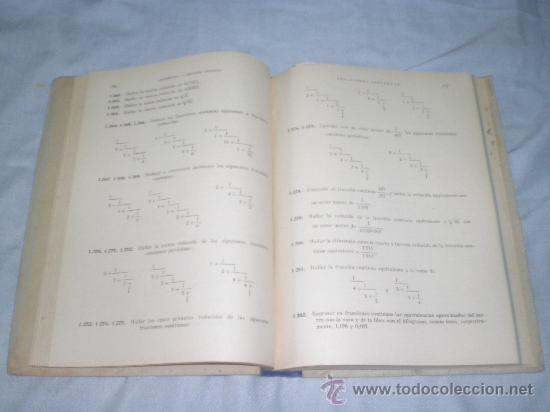 Libros de segunda mano de ciencias: LIBRO DE EJERCICIOS Y PROBLEMAS DE ARITM&Eacute;TICA. A&Ntilde;O 1946. - Foto 2