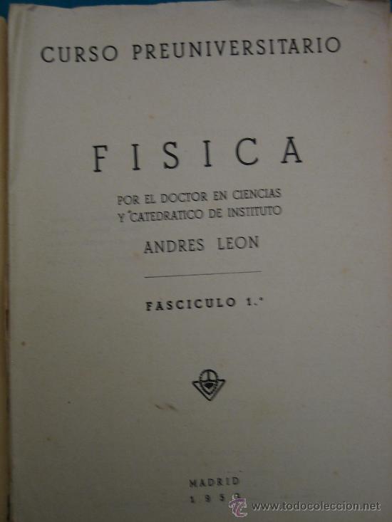 Libros de segunda mano de ciencias: Libro de Fisica - Foto 2