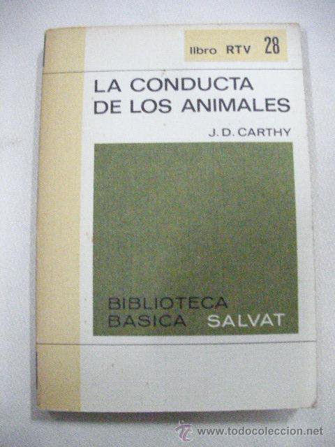 Gebrauchte B&uuml;cher: LA CONDUCTA DE LOS ANIMALES DE CARTHY (EM2)