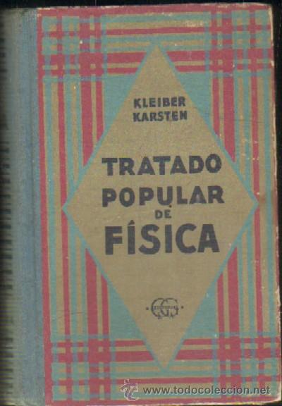 Second hand books of Sciences: TRATADO POPULAR DE QUIMICA (A-FIS-079)