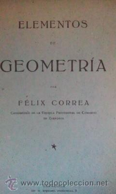 Libros de segunda mano de ciencias: ELEMENTOS DE GEOMETR&Iacute;A (Zaragoza, 1940) - Foto 1