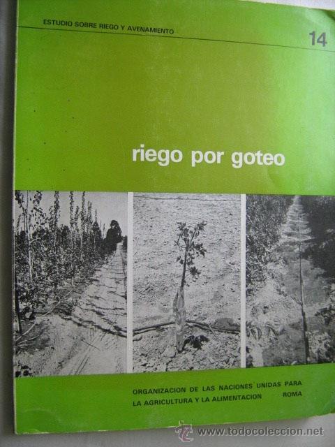 Libros de segunda mano: RIEGO POR GOTEO. 1974 - Foto 1
