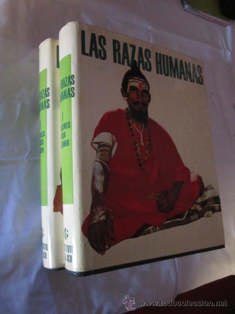 Libros de segunda mano: LAS RAZAS HUMANAS. DOS TOMOS. Instituto Gallach 1971 - Foto 1
