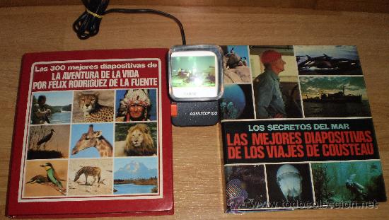 Libros de segunda mano: 600 DIAPOSITIAS D FELIZ RODRIGUEZ D LA FUENTE Y D COUSTEAU +V ISOR AGFA SCOP