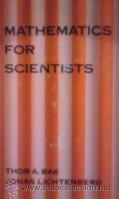 Libros de segunda mano de ciencias: MATHEMATICS FOR SCIENTISTS (New York, 1966) - Foto 1