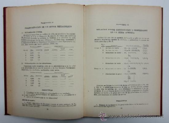 Libros de segunda mano de ciencias: SUBSTANCIAS PLASTICAS EXPERIMENTALES Y RESINAS SINTETICAS - Foto 5
