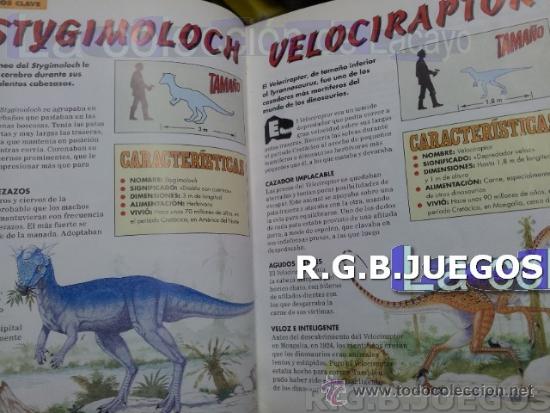 Libros de segunda mano: TOMO 1 DE LOS DINOSAURIOS CON LAMINAS EN 3D - Foto 4