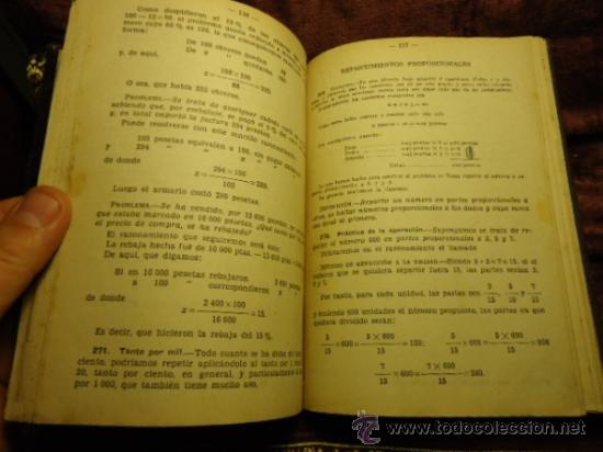Libros de segunda mano de ciencias: 1944 matematicas , segundo curso del bachillerato, benigno baretech montes - Foto 2