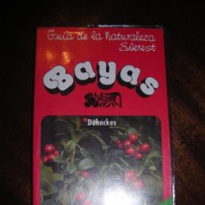 Libros de segunda mano: BAYAS (GUÍA DE LA NATURALEZA EVEREST) - ESPAÑA - 1884 - IMPECABLE!!!. Lote 36866001