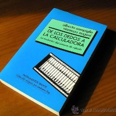 Libros de segunda mano de Ciencias: LIBRO DE LOS DEDOS A LA CALCULADORA