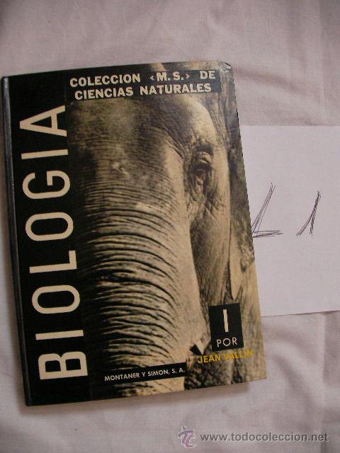 Libros de segunda mano: BIOLOGIA - JEAN VALLIN - Foto 1