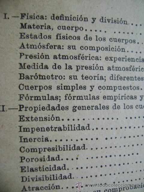 Libros de segunda mano de ciencias: Su&aacute;rez y Campo, F&iacute;sica Qu&iacute;mica. - Foto 3