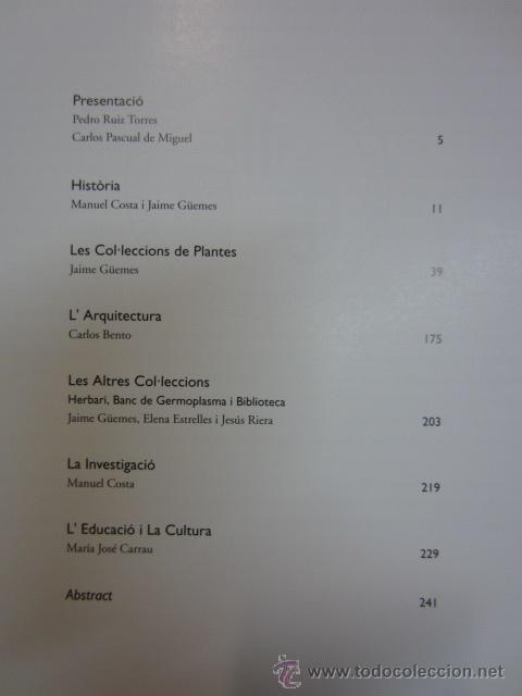 Libros de segunda mano: El Jard&iacute; bot&agrave;nic de la Universitat de Val&egrave;ncia - Foto 3
