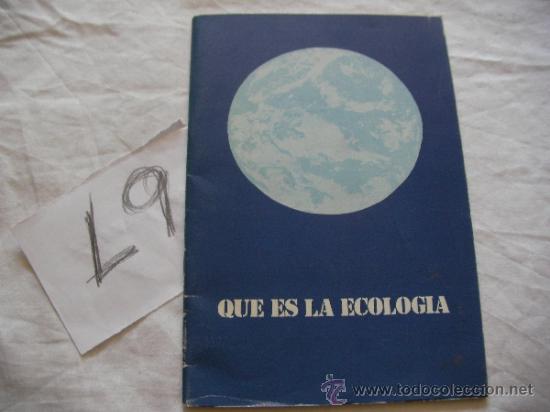 Libros de segunda mano: QUE ES LA ECOLOGIA - Foto 1
