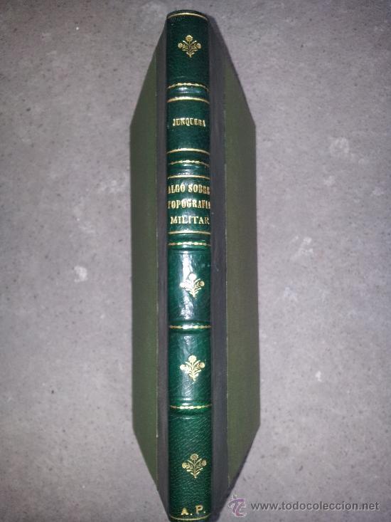 Libros de segunda mano: ALGO SOBRE TOPOGRAF&Iacute;A MILITAR. JUNQUERA - Foto 1