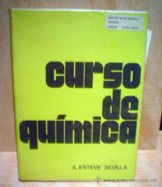 Libros de segunda mano de ciencias: CURSO DE QUIMICA. Qu&iacute;mica. - Foto 1
