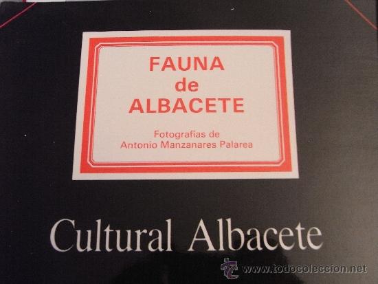Libros de segunda mano: Fauna de albacete. - Foto 1