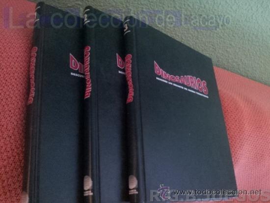 Libros de segunda mano: DINOSAURIOS TOMOS 1-2 Y 3 CON LAMINAS 3D - Foto 1
