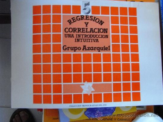 Libros de segunda mano de ciencias: Regresi&oacute;n y correlaci&oacute;n. Una introducci&oacute;n intuitiva. - Foto 1