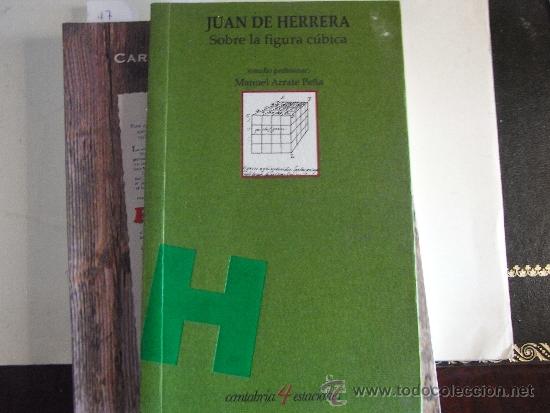 Libros de segunda mano de ciencias: Sobre la figura c&uacute;bica. Juan de Herrera. - Foto 1