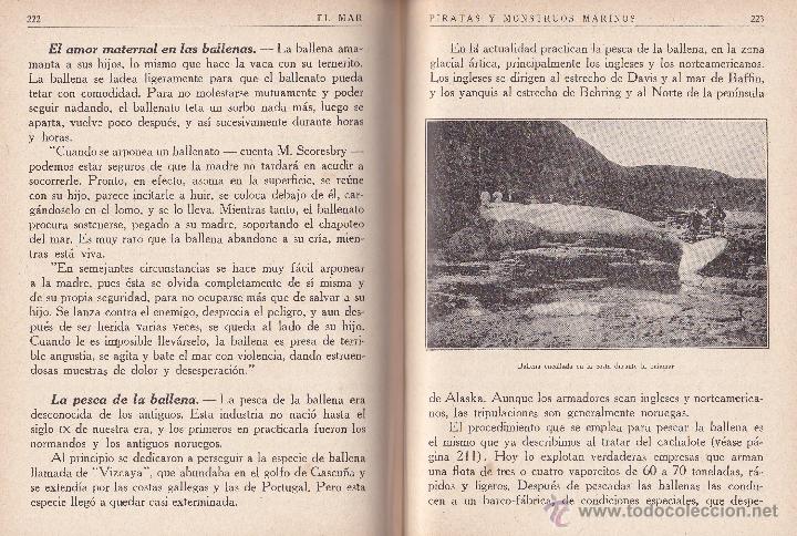 Libros de segunda mano: 1942 * EI MAR * III La vida submarina * CAPIT&Aacute;N ARG&Uuml;ELLO - Foto 5